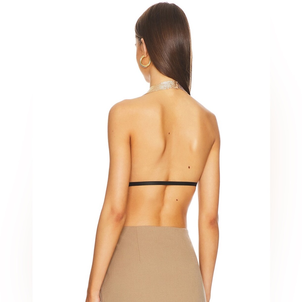 REVOLVE superdown caity drape neck top size small - Picture 5 of 10